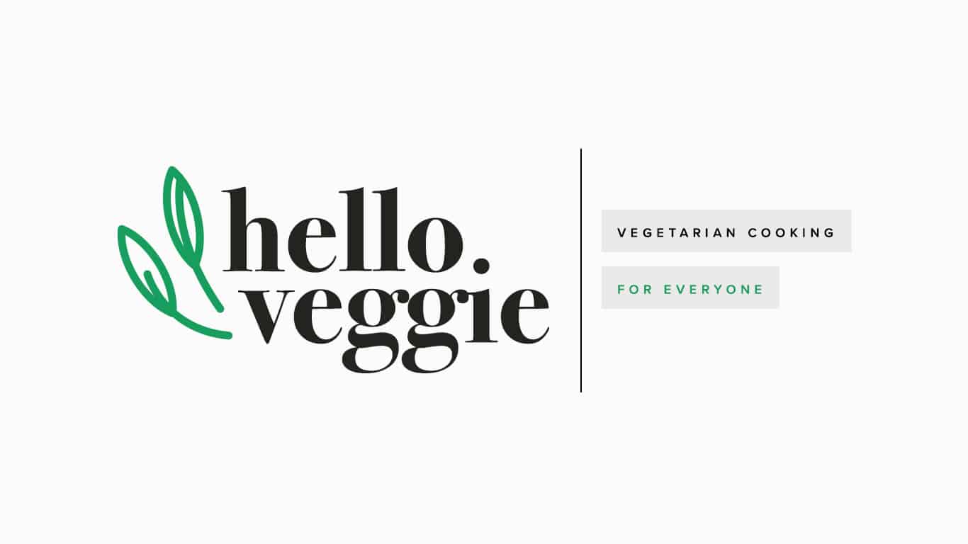 Hello Veggie Logo Design
