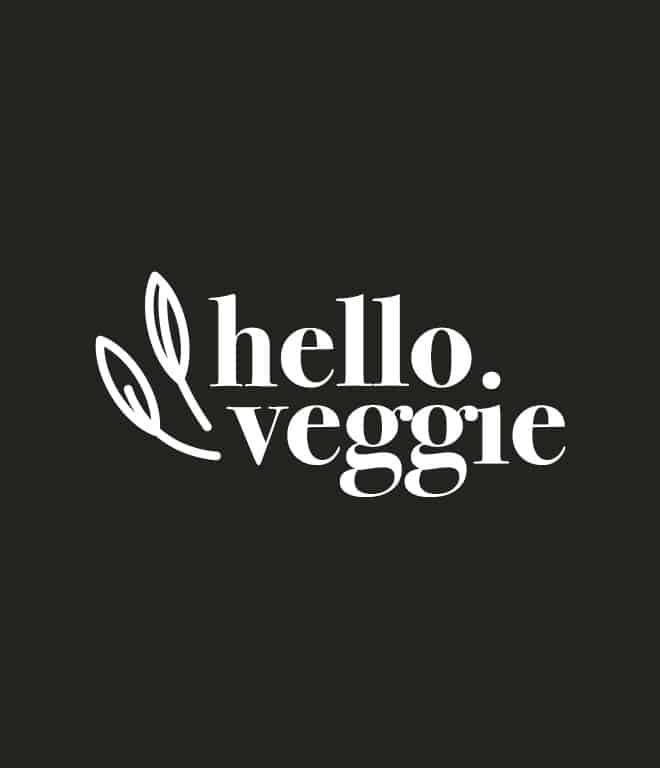 Hello Veggie Logo Design