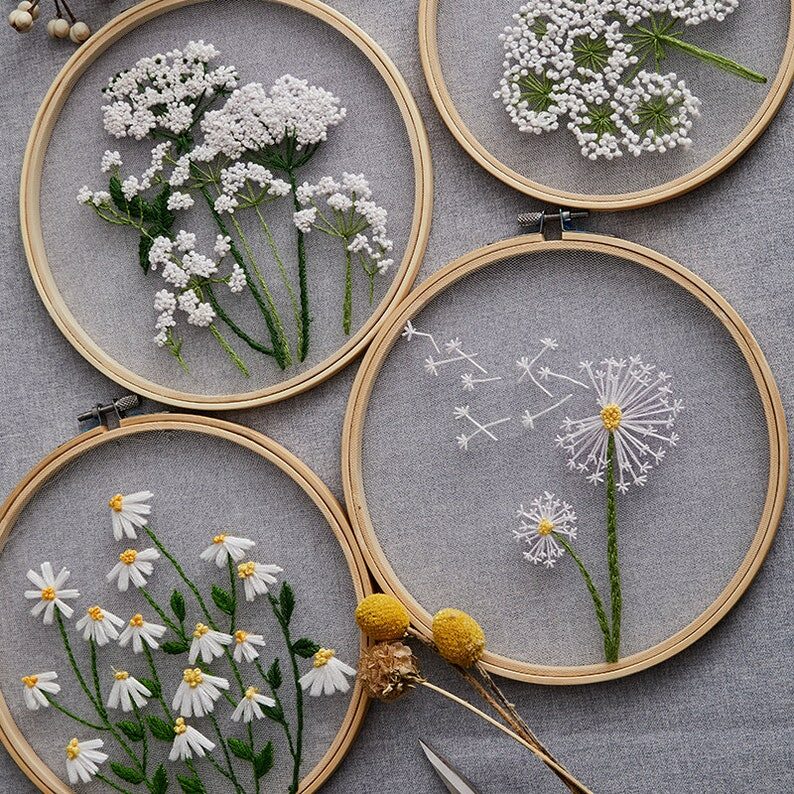 embroidery kit for Enneagram Two